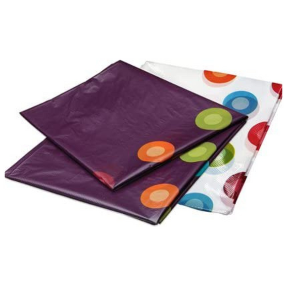 Coolmovers Sorbet Polka Set of 2 Plastic Tablecloths