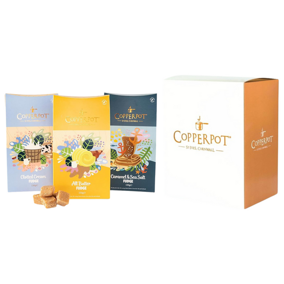 Copperpot Classic Cornish Fudge Collection