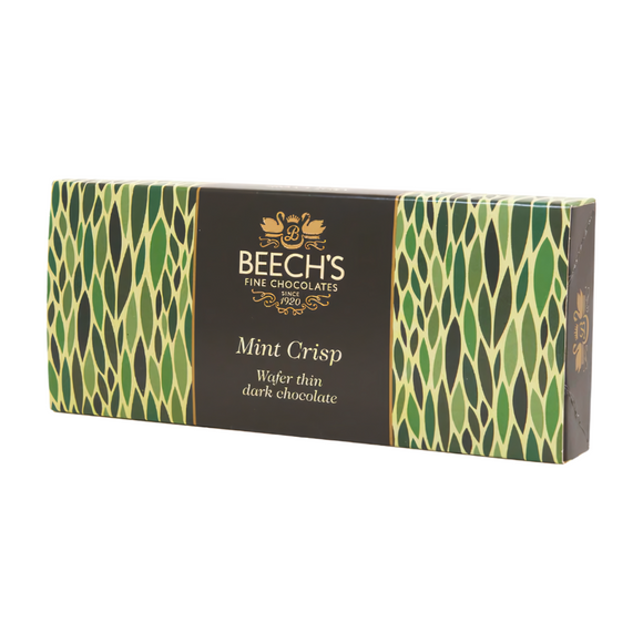 Beech's Fine Chocolates Dark Chocolate Mint Crisp (150g)