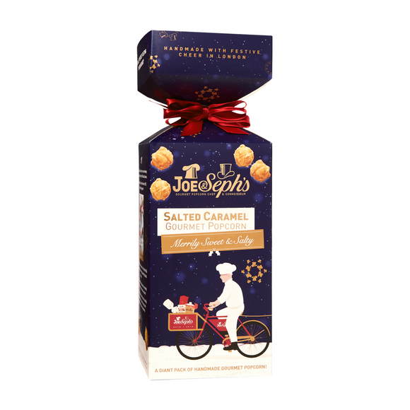 Joe & Seph's Salted Caramel Festive Cracker Gift Box (85g)