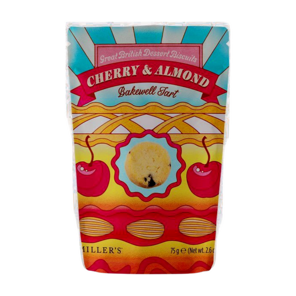 Artisan Biscuits Great British Dessert Biscuits Cherry & Almond Bakewell Tart Biscuits (75g)