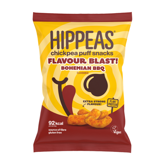 Hippeas Flavour Blast Bohemian BBQ Chickpea Puffs (22g)