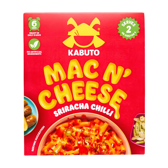 Kabuto Mac N' Cheese Sriracha Meal for 2 (200g)