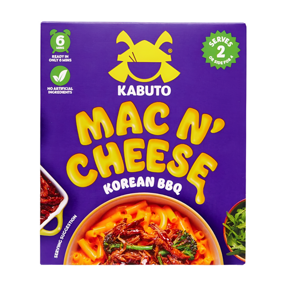 Kabuto Mac N' Cheese Korean BBQ Meal for 2 (200g)