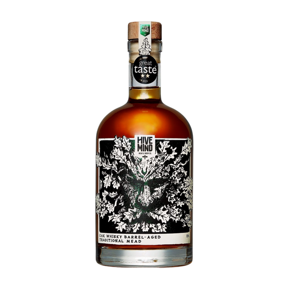 Hive Mind Oak Whisky Barrel-Aged Traditional Mead (500ml)